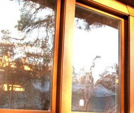 Пластиковые окна в цвет дерева - модель 2