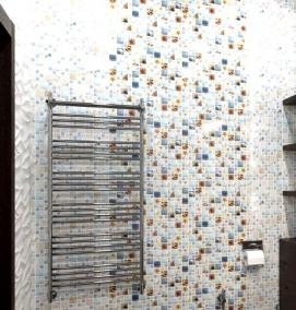 Пластиковые панели мозаика для ванной - вариант 2