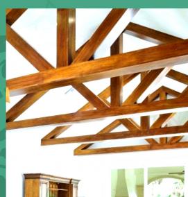 Пластиковые потолочные балки - тип 3