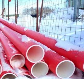 Пластиковый пожарный шкаф - вариант 3