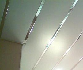 Пластиковый реечный потолок - модель 3