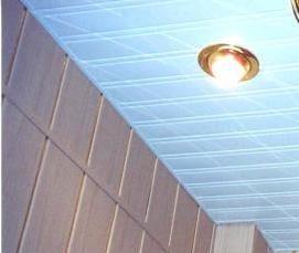 Пластиковый реечный потолок - модель 2