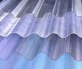 Пластиковый шифер армированный стекловолокном - вариант 3