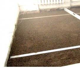 Плавающая стяжка пола - тип 1