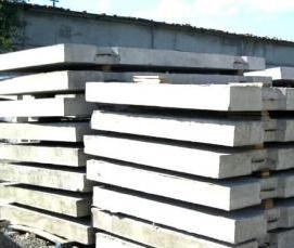 Плита дорожная 3х1,2 м - вариант 1