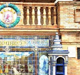 Плитка мозаика испания - модель 2