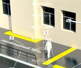 Плитка тактильная полиуретановая - модель 3