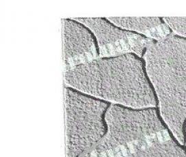 Плитка тротуарная 300х300х30 красная - модель 3