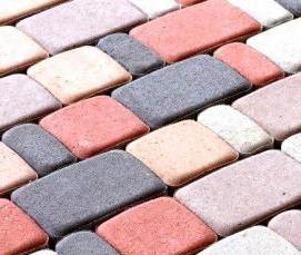 Плитка тротуарная фигурная толщина 60 мм - вариант 3