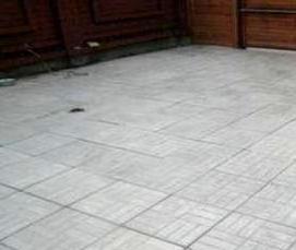 Плитка тротуарная серая 500х500х50 - модель 4