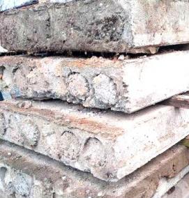 Плиты перекрытия б/у - модель 4