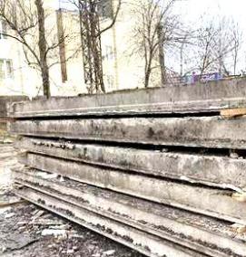 Плиты перекрытия б/у - модель 2