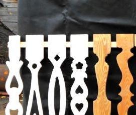 Плоские балясины - модель 4