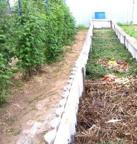 Плоские грядки - модель 4