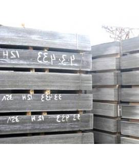 Плоские полосы из шифера для грядок - модель 1