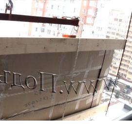 Подъем груза косым натяжением - модель 2