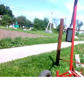 Подъем груза с помощью рычага - модель 2