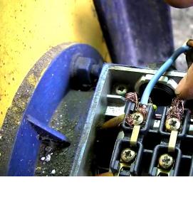 Подключение электродвигателя - тип 3