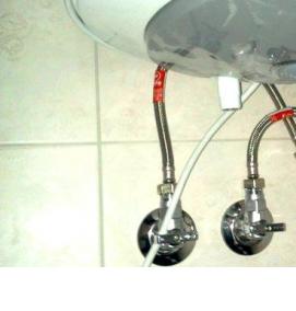 Подключение водонагревателя - модель 1