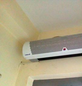 Подключение воздушно тепловых завес - вариант 4