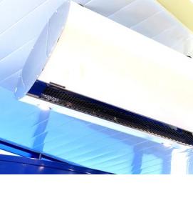 Подключение воздушно тепловых завес - вариант 2