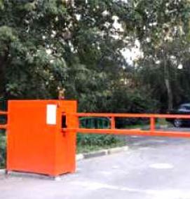 Поднимающийся шлагбаум - модель 2