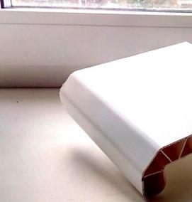 Подоконник белый матовый - тип 2