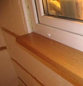 Подоконник из дсп - модель 3