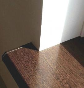 Подоконник пластиковый венге - модель 1