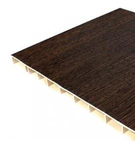 Подоконник пластиковый венге - модель 3