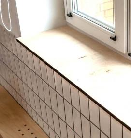 Подоконник под 45 градусов - тип 3