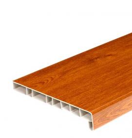 Подоконник пвх коричневый - тип 1