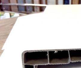 Подоконники белый сатин - вариант 4