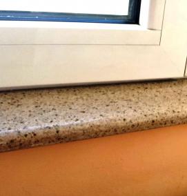 Подоконники из натурального камня - вариант 1