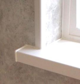 Подоконники пластиковые глянцевые - тип 2