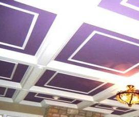 Подшивные потолки подвесные и натяжные - вариант 4