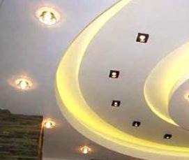 Подвесной потолок 3х3 м - модель 4