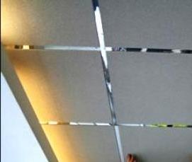 Подвесной потолок алюминиевый кассетный 600х600 мм - модель 3