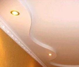 Подвесной потолок из гкл - тип 2