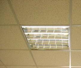 Подвесной потолок из минерального волокна - модель 3