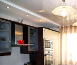 Подвесной потолок сатиновый - вариант 2