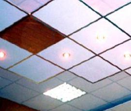 Подвесной потолок технический - модель 2