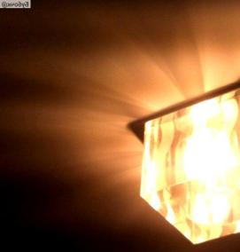 Подвесной точечный потолочный светильник - вариант 2