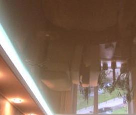 Подвесные гипсокартонные натяжные потолки - тип 4