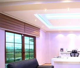 Подвесные гипсокартонные натяжные потолки - тип 2