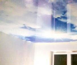 Подвесные потолки с фотопечатью - модель 4