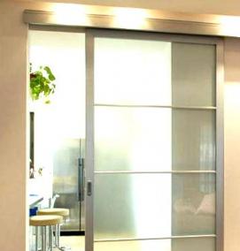 Подвесные раздвижные двери - вариант 1