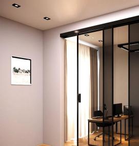 Подвесные раздвижные двери - вариант 2