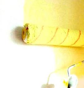 Покраска виниловых обоев - тип 4