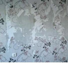 Покраска виниловых обоев - тип 3